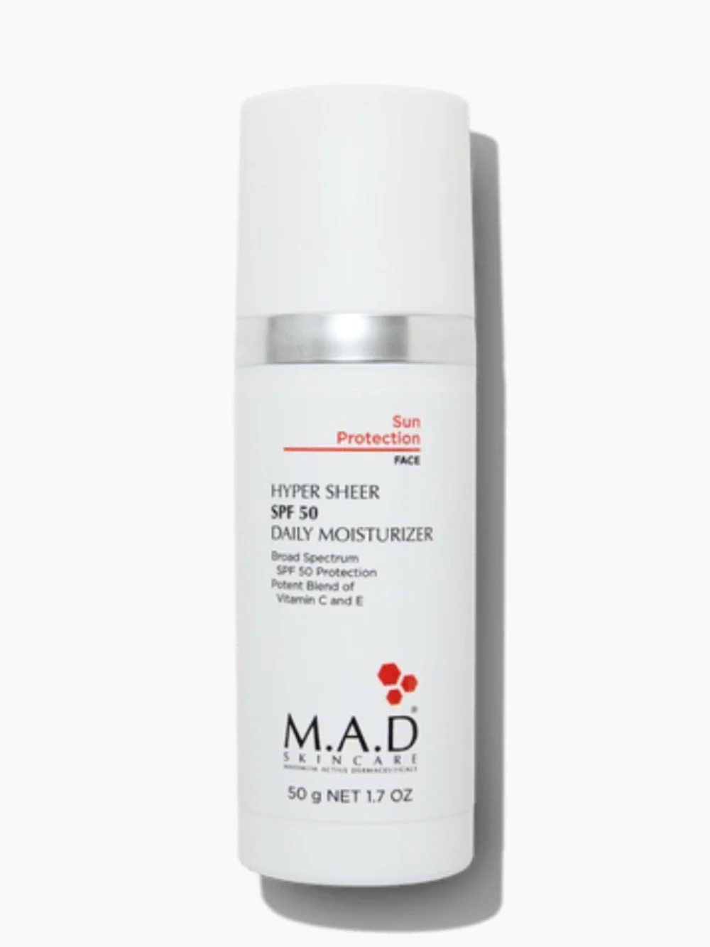 MAD SKINCARE Hyper Sheer SPF 50 Daily Moisturizer NWT